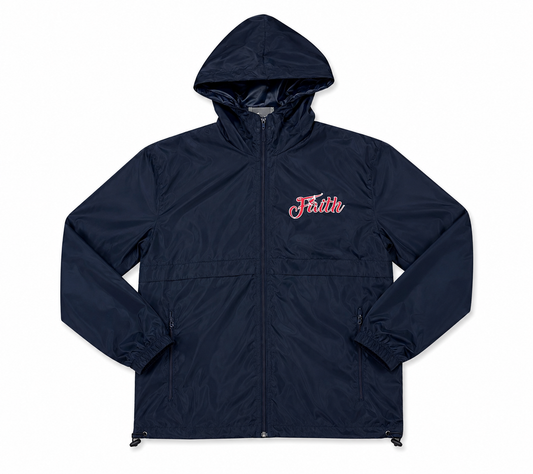 Navy Blue (Faith )windbreaker Jacket