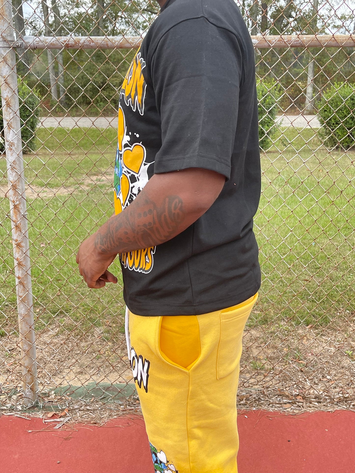 Manifestation Graphic Box Tee (Yellow)